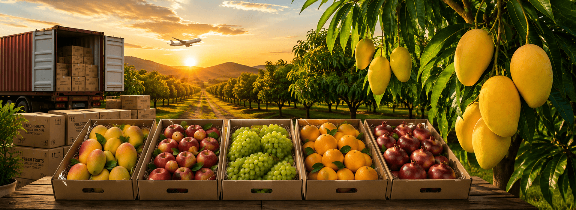 Fresh Mangoes Delivered to Global Markets