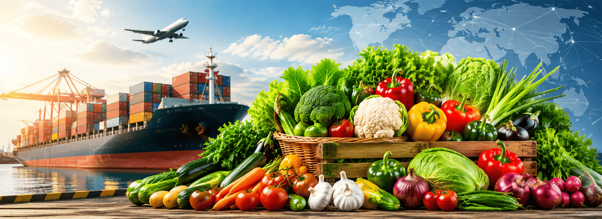Global Vegetable Export Import