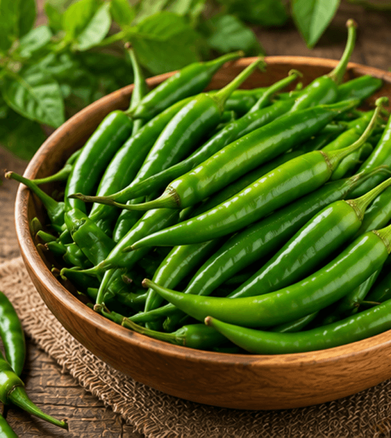 Fresh Green Chilli
